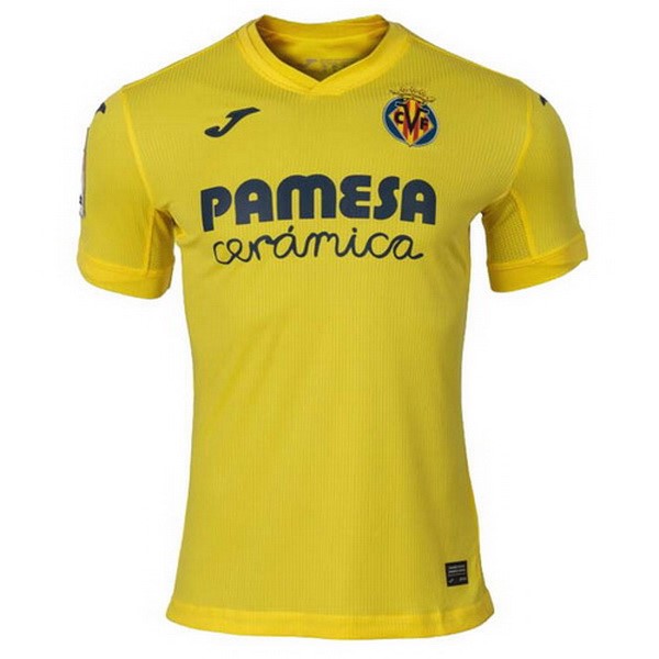 Tailandia Camiseta Villarreal Primera Equipación 2020-2021 Amarillo